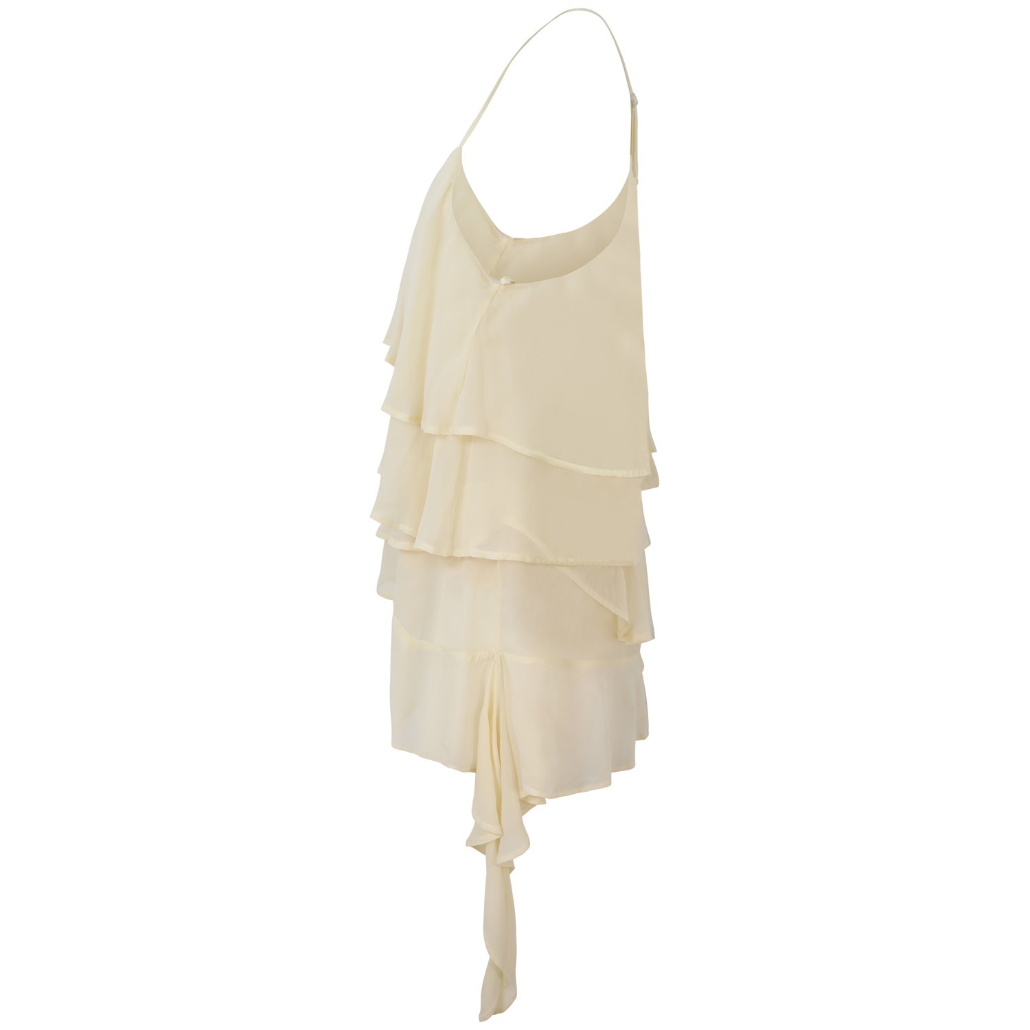 Top 'MARIAN' con balze avorio per donna