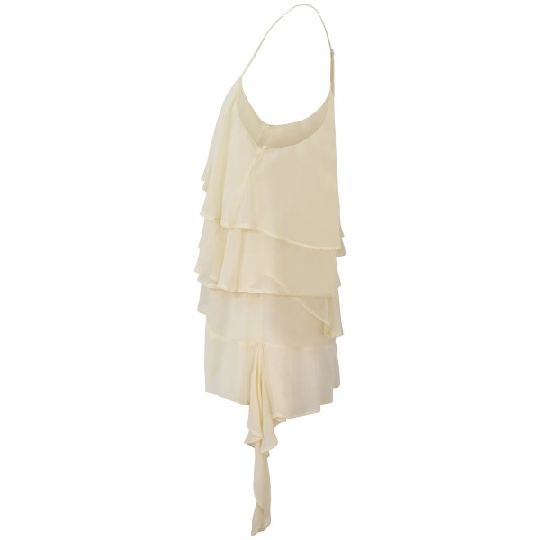 Top 'MARIAN' con balze avorio per donna