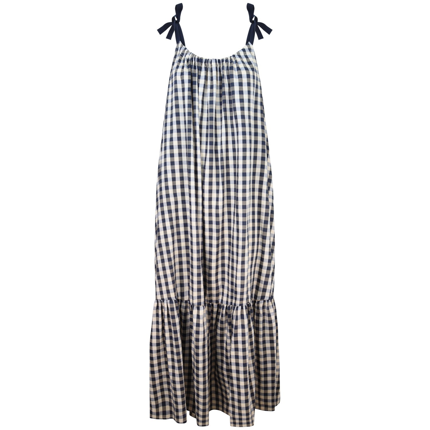 Abito a quadri per donna