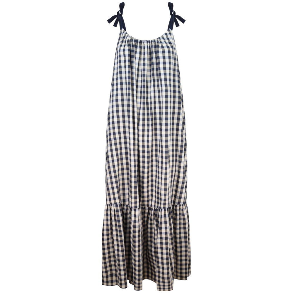 Abito a quadri per donna