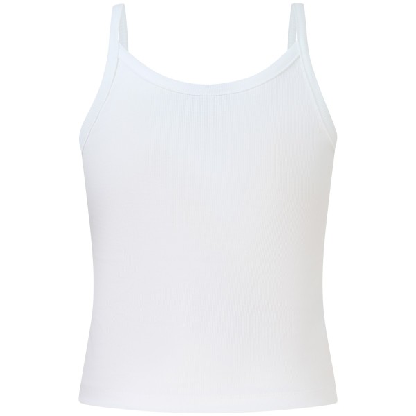 Top bianco per donna