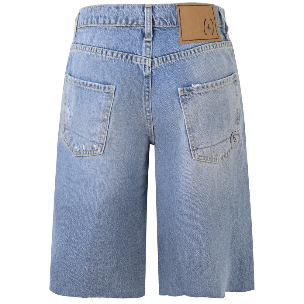 Bermuda blu per donna