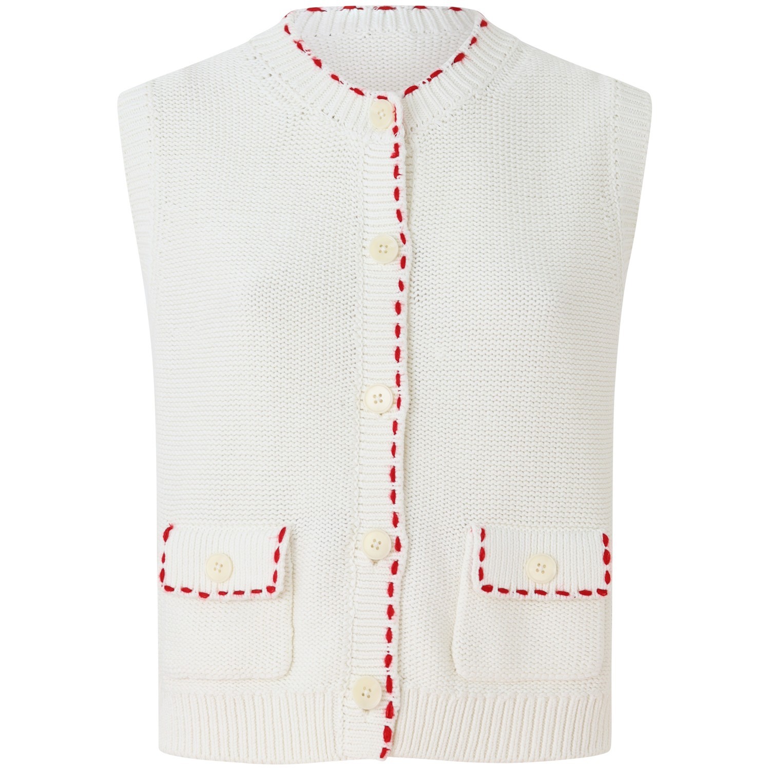 Gilet in maglia  per donna