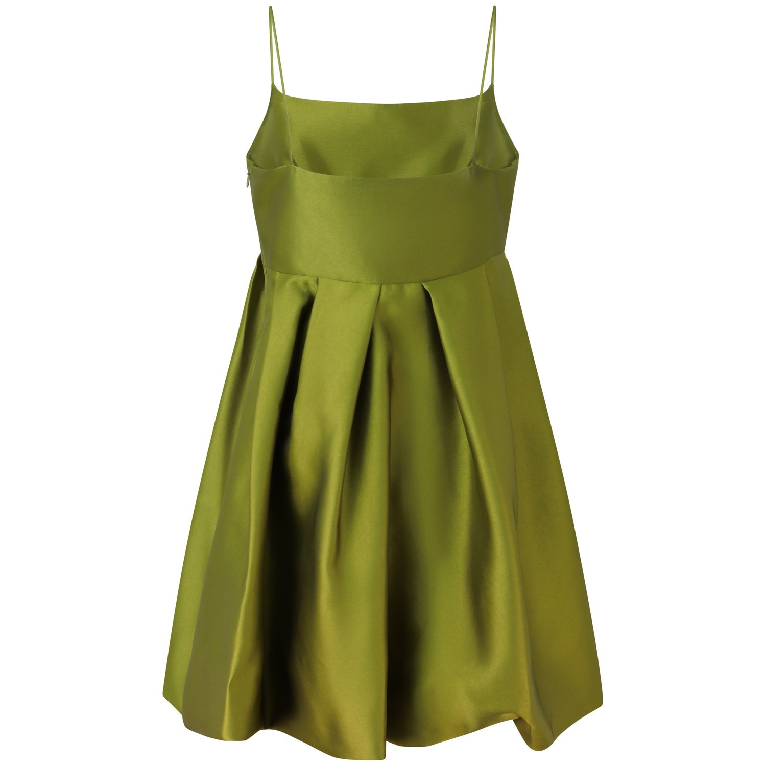Abito corto verde per donna 2