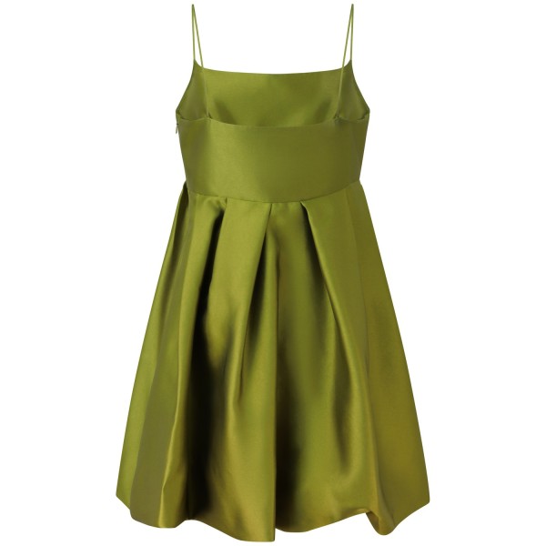 Abito corto verde per donna