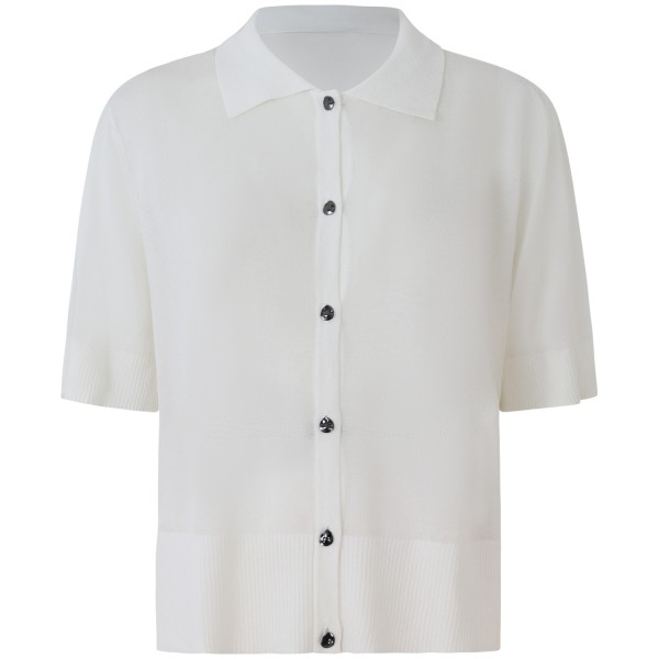 Cardigan con manica corta  per donna