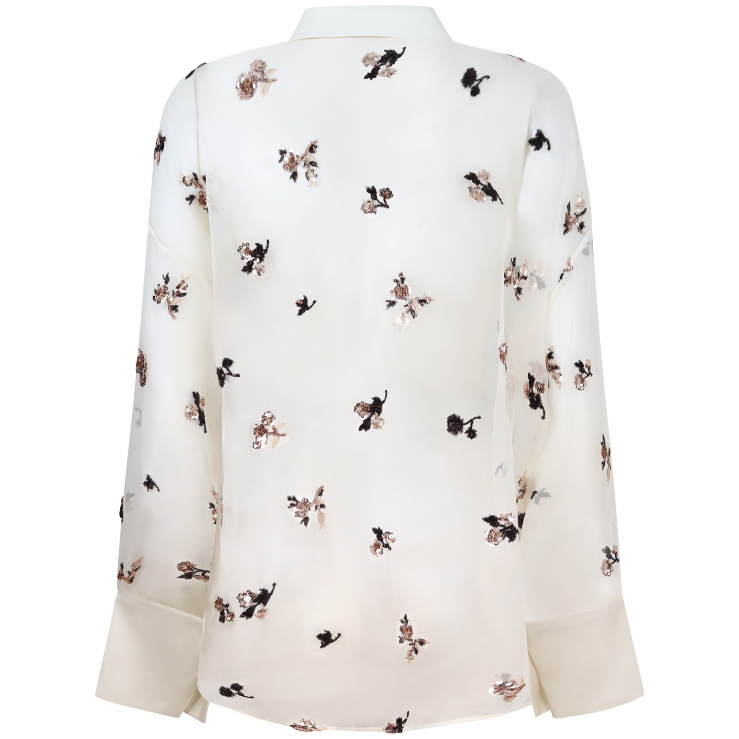 Camicia  con pailletes per donna 2