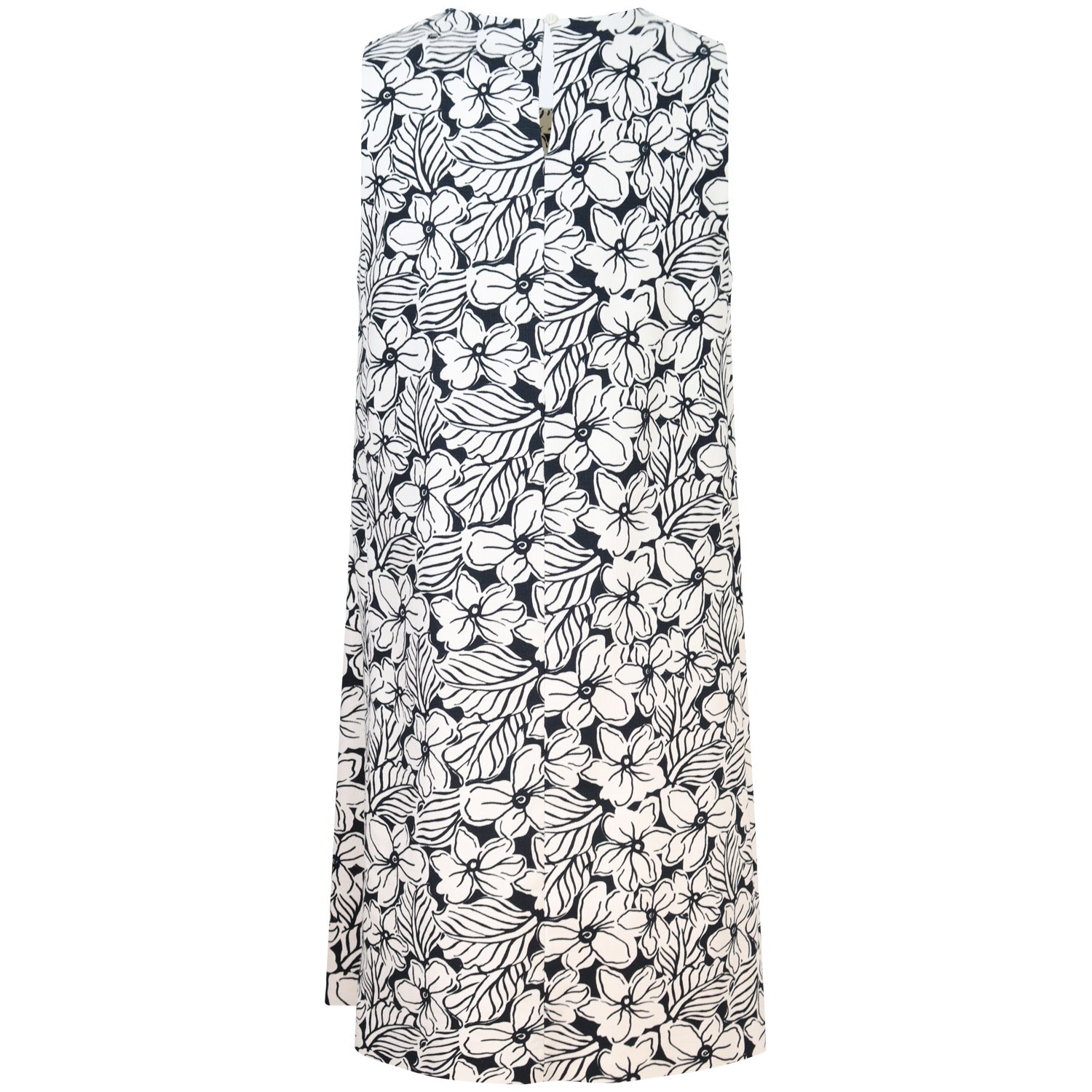 Abito avorio a fantasia corto per donna