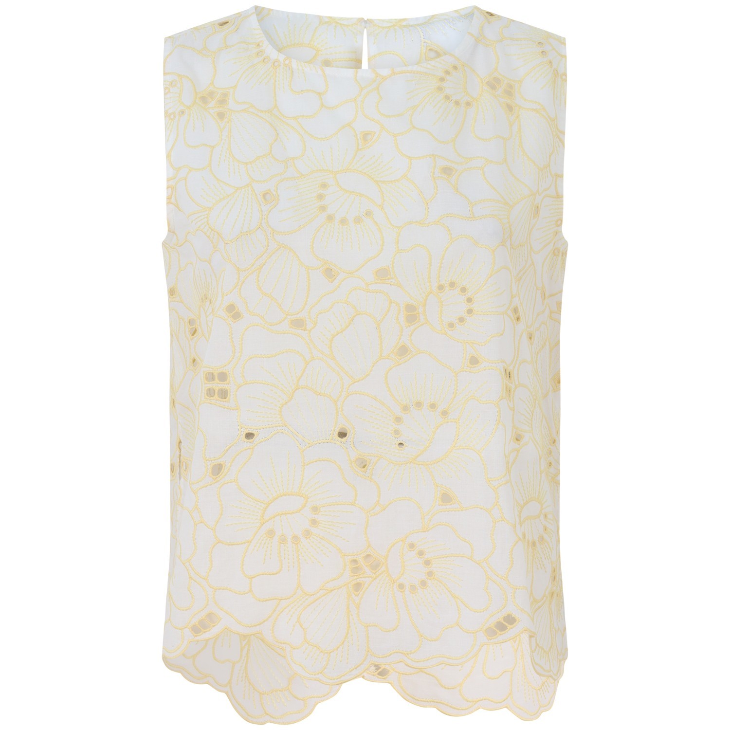 Canotta gialla per donna