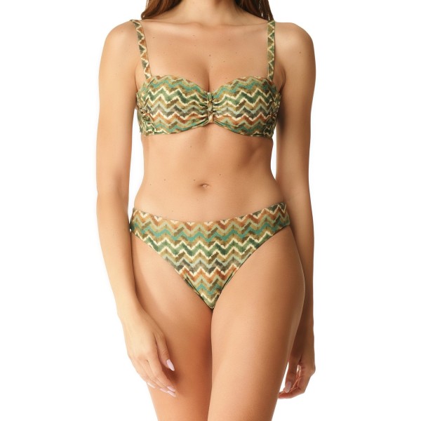 Bikini verde per donna