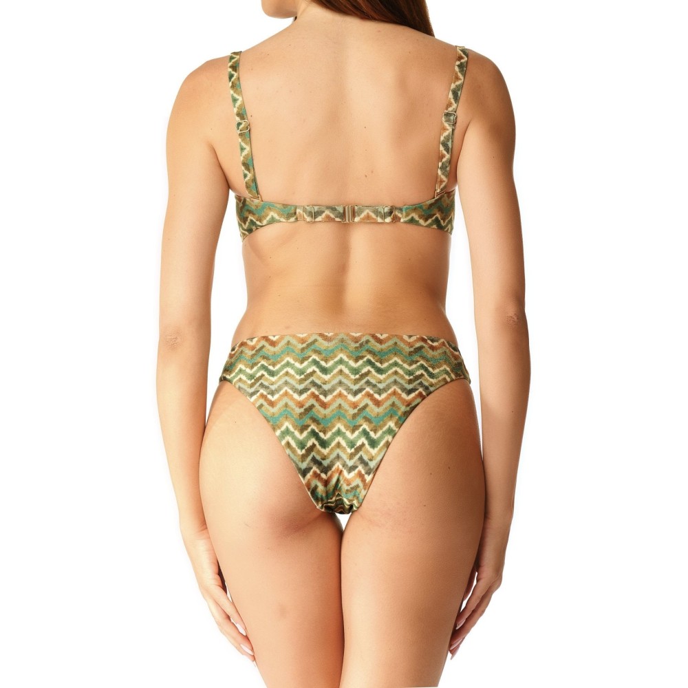 Bikini verde per donna