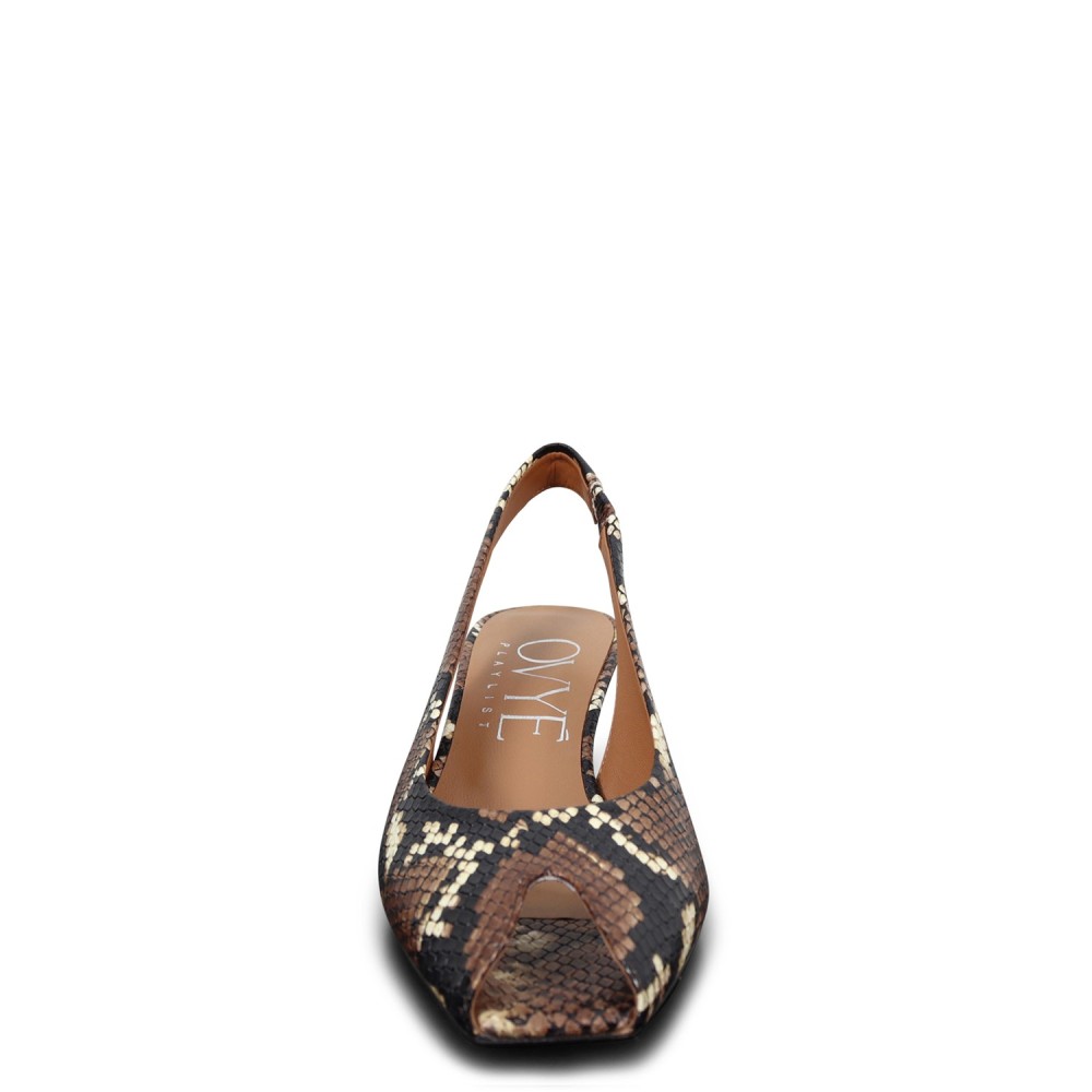 Chanel marrone pitonata per donna