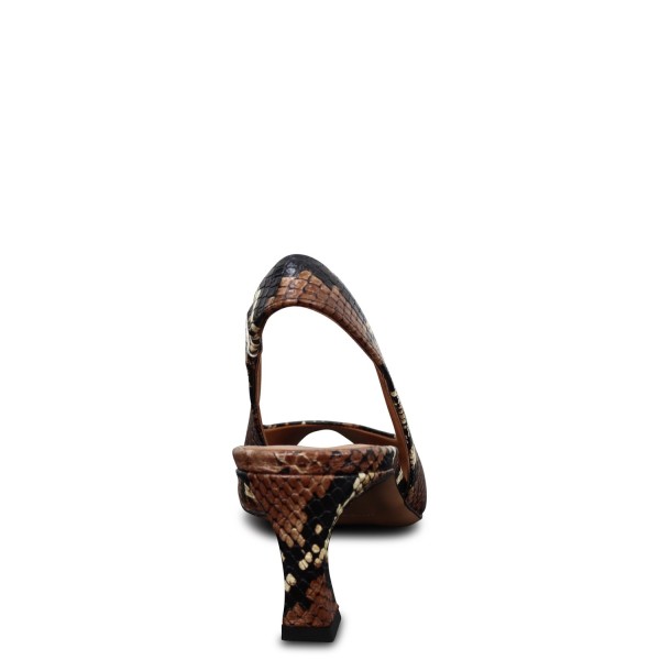 Chanel marrone pitonata per donna