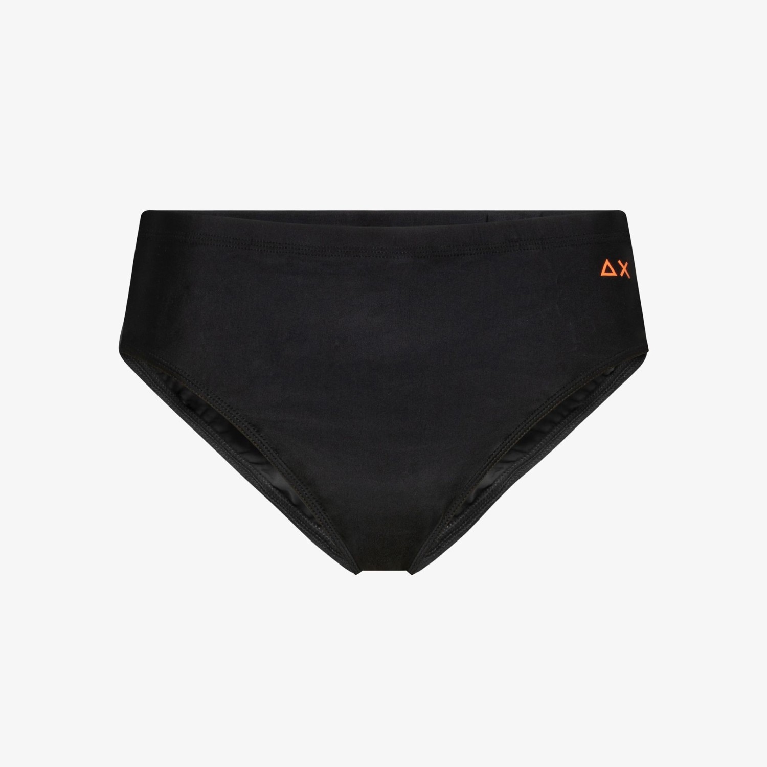 Slip mare nero con logo per uomo