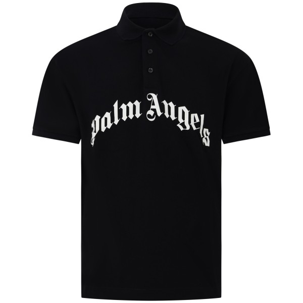 Polo nera per uomo