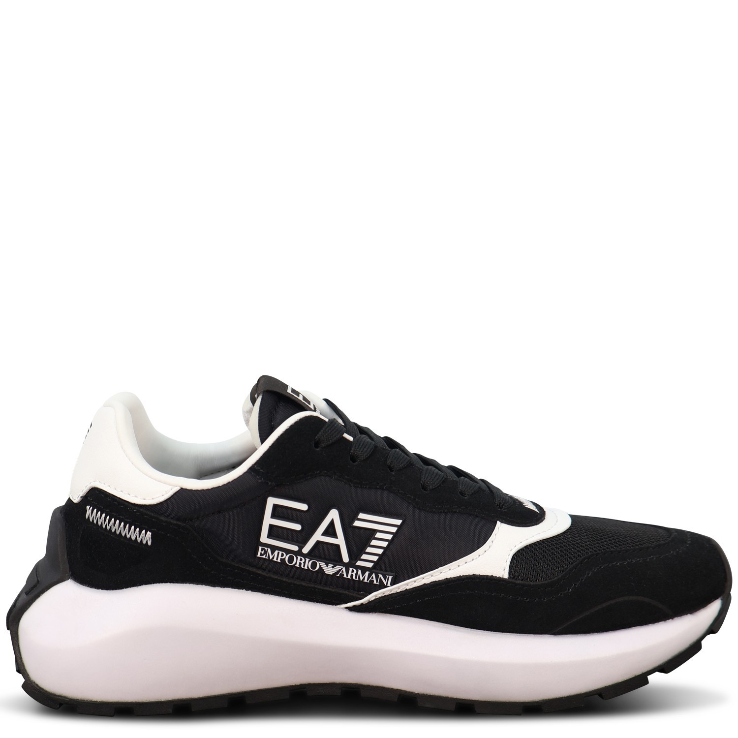 Sneakers nera e bianca  per uomo