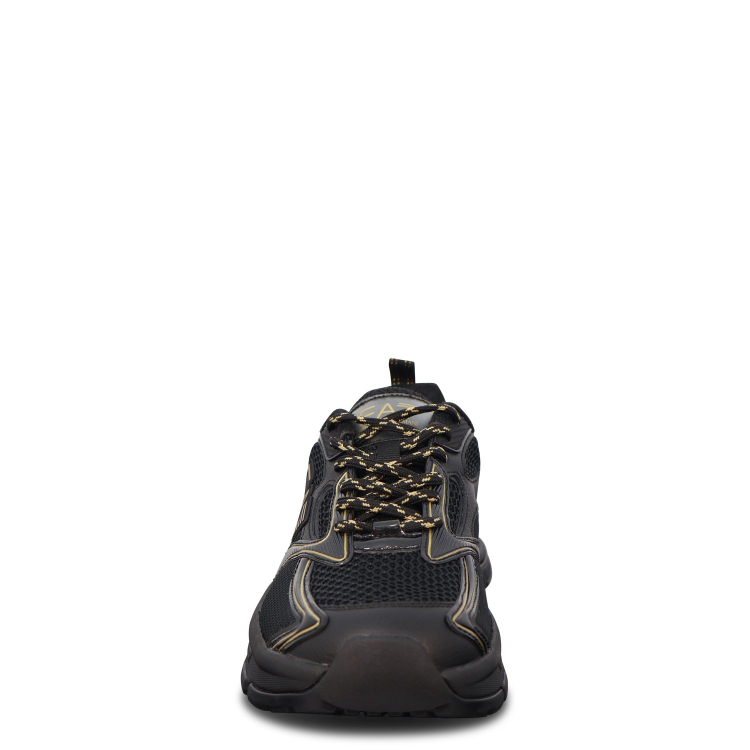 Sneakers nera  e oro per uomo