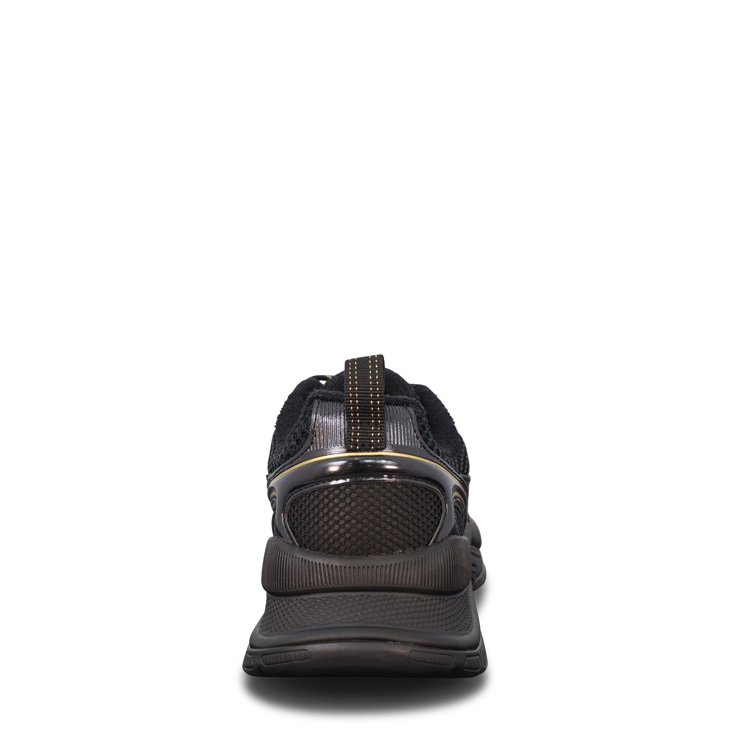 Sneakers nera  e oro per uomo