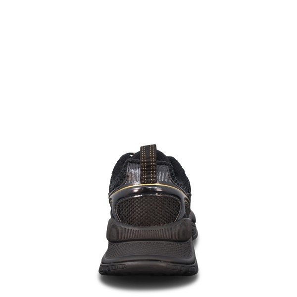 Sneakers nera  e oro per uomo