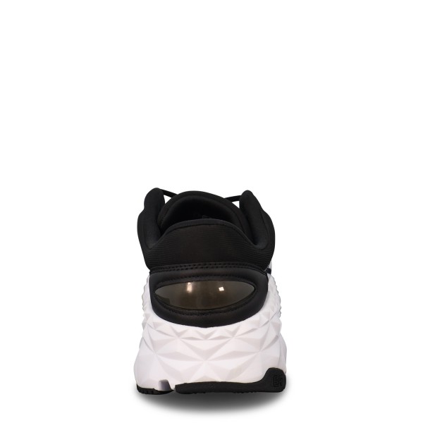 Sneakers nera con maxi logo per uomo