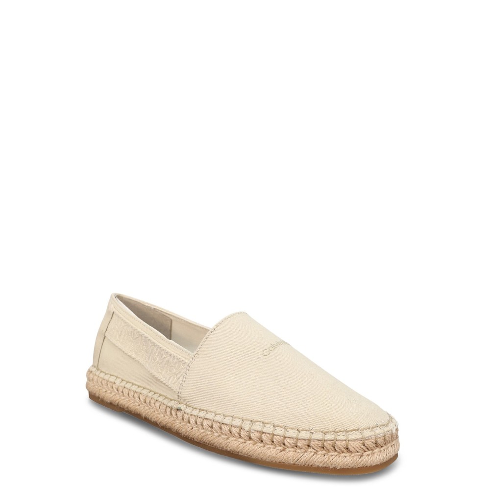 Espadrillas beige da uomo