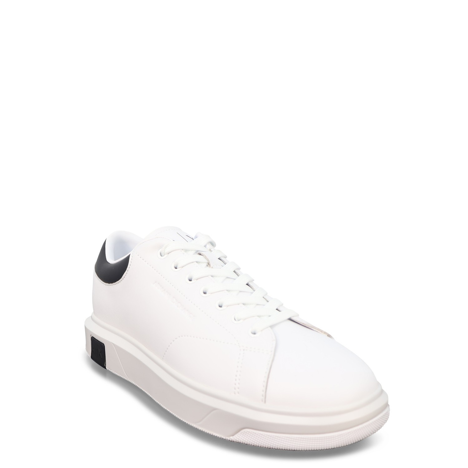 Sneakers bianche con mini logo per uomo 2