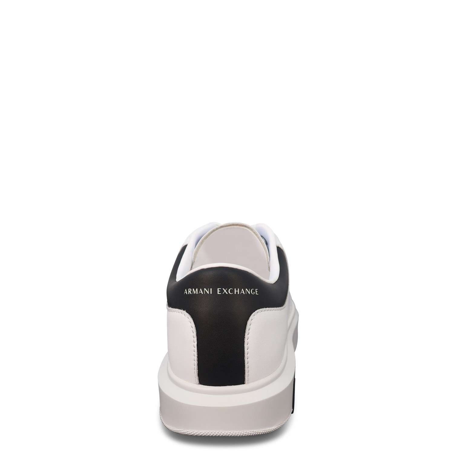 Sneakers bianche con mini logo per uomo