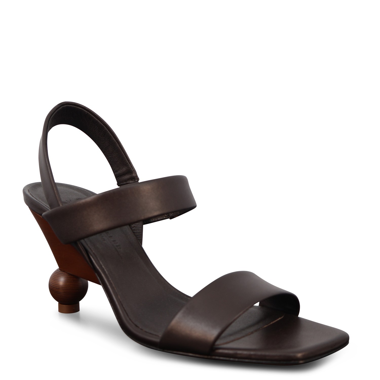 Sandalo marrone per donna 2