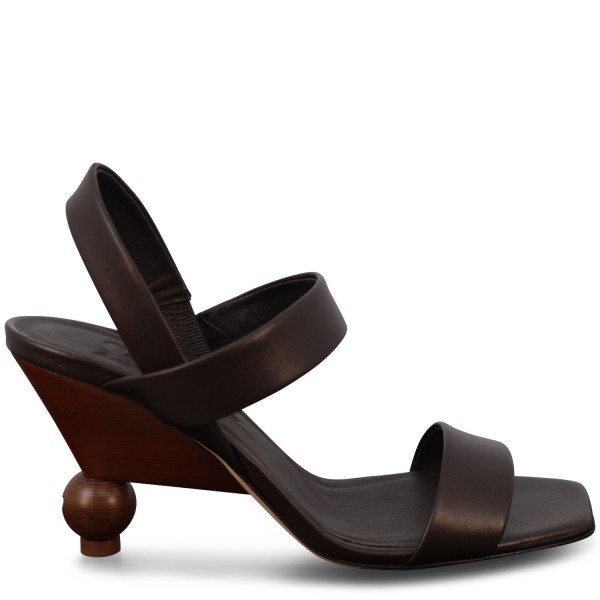 Sandalo marrone per donna