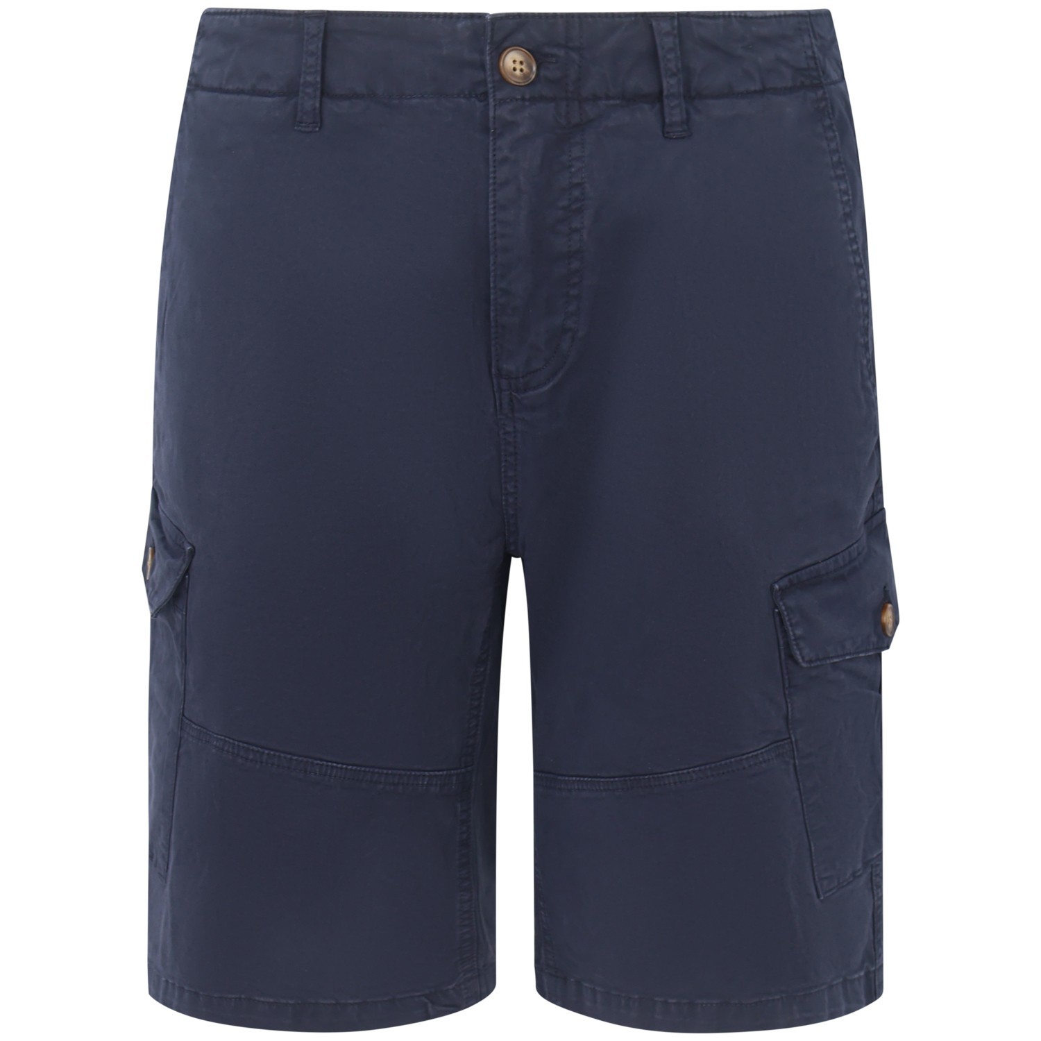 Bermuda con tasconi blu per uomo