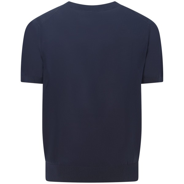 T-shirt blu per uomo