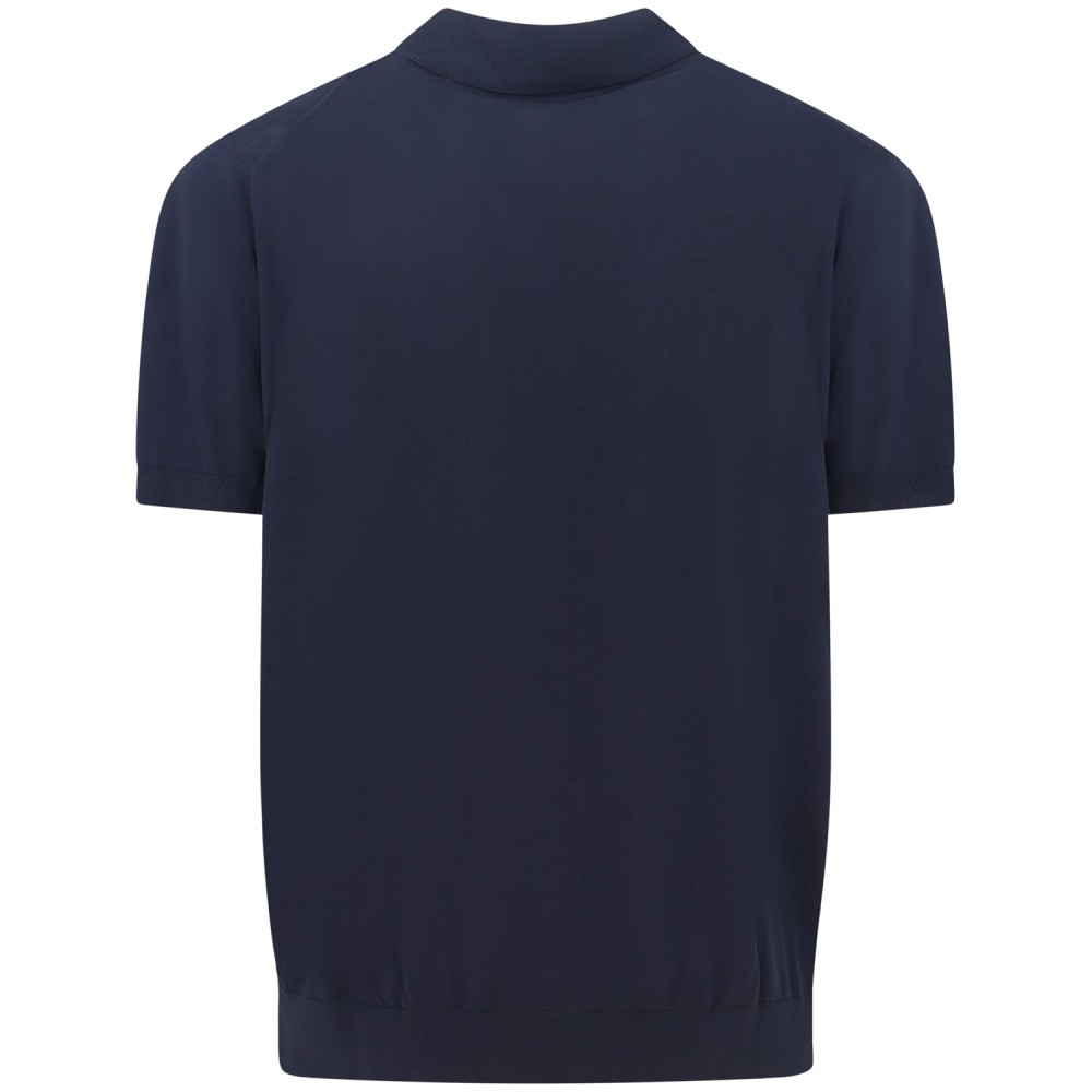 Polo blu per uomo