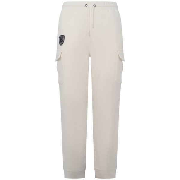 Pantalone tuta bianco per uomo