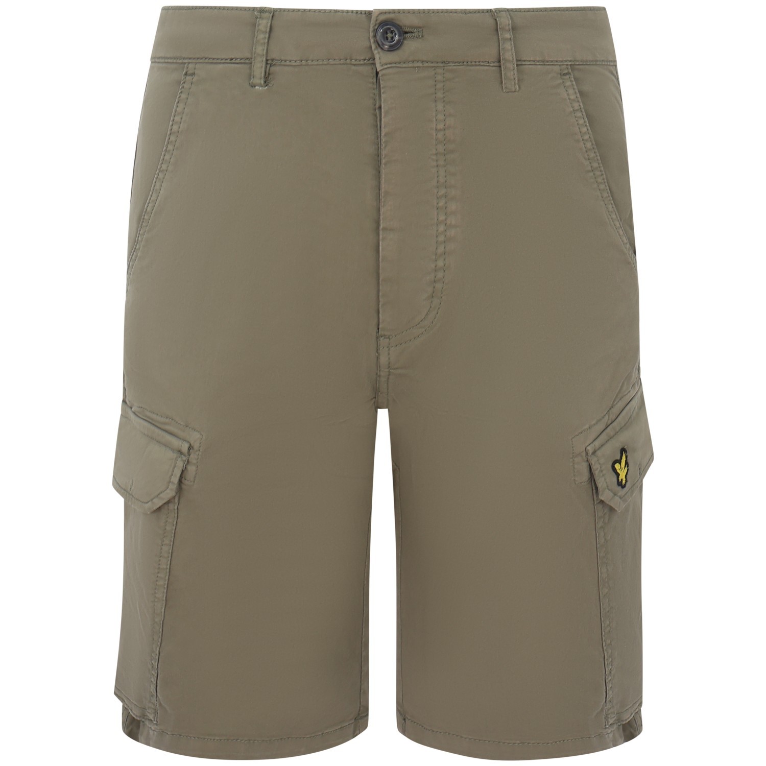 Shorts verde con tasconi per uomo