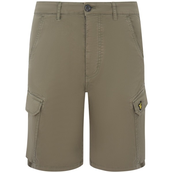 Shorts verde con tasconi per uomo