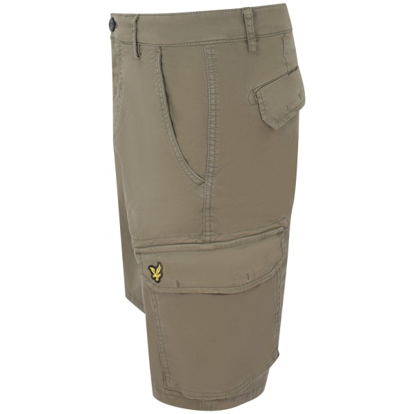 Shorts verde con tasconi per uomo