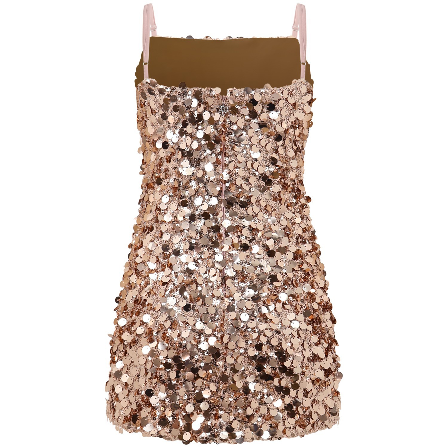 Mini abito in paillettes oro  'MINI DRESS KATE'per donna 2
