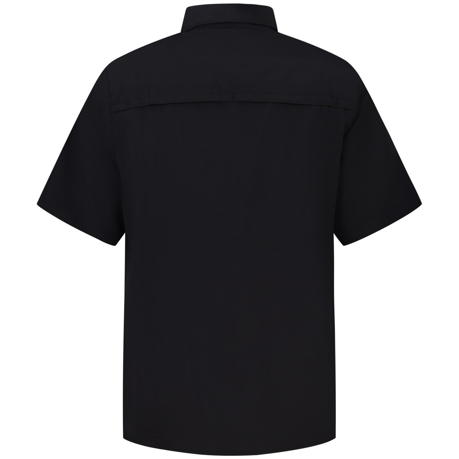 Camicia nera manica corta per uomo
