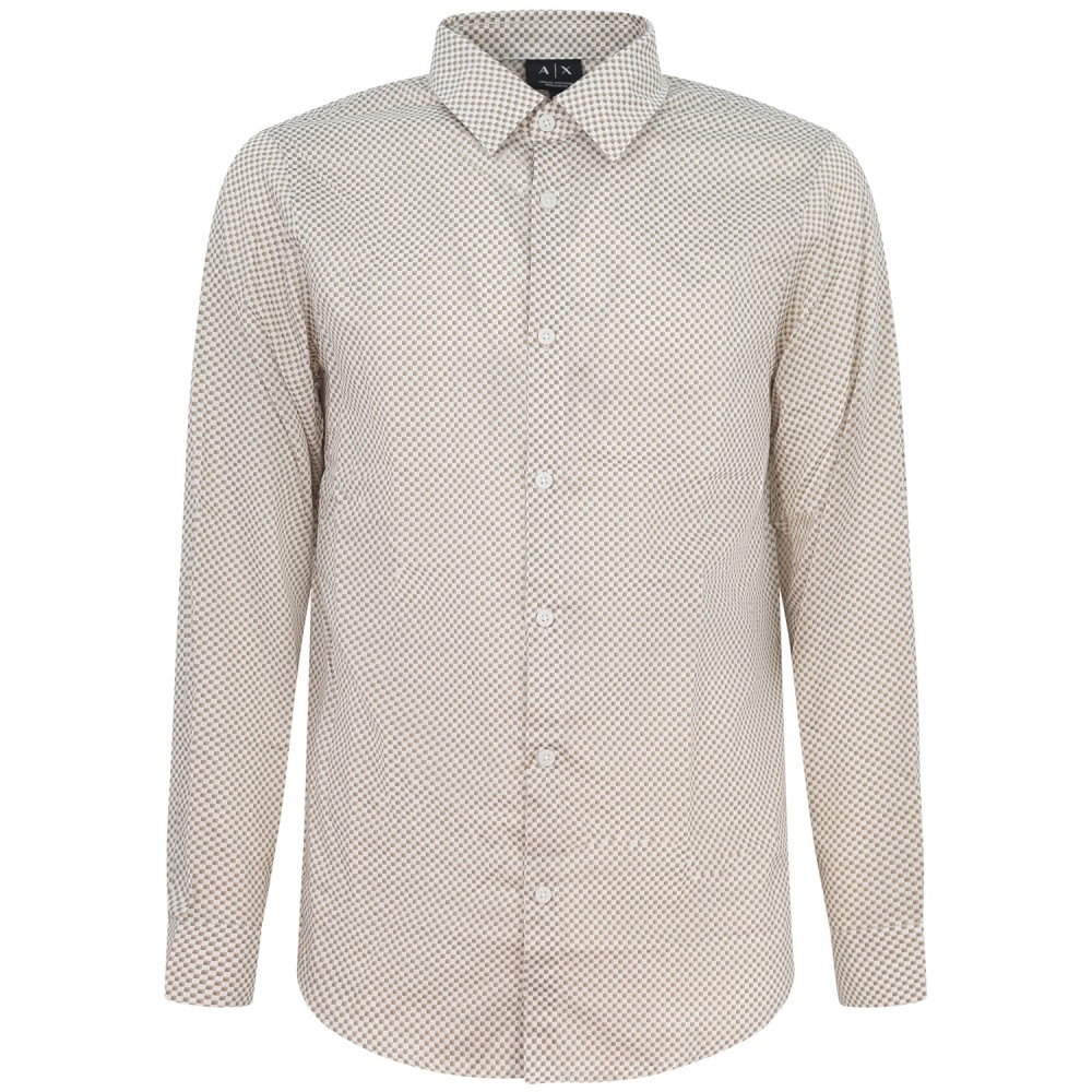 Camicia beige per uomo