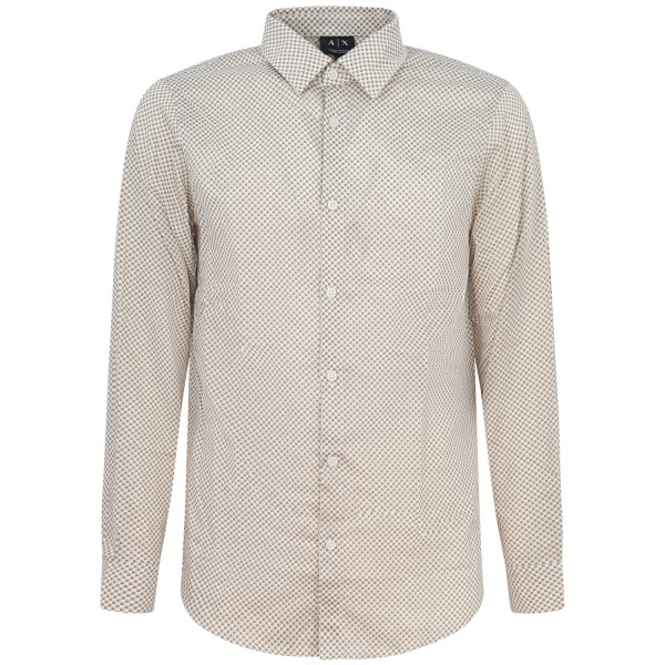 Camicia beige per uomo