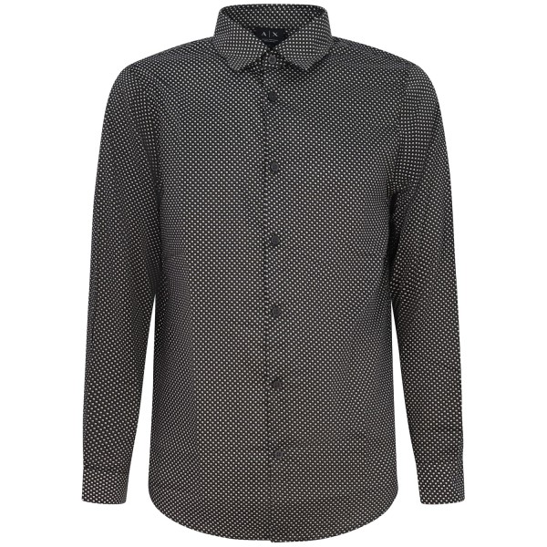 Camicia nera per uomo