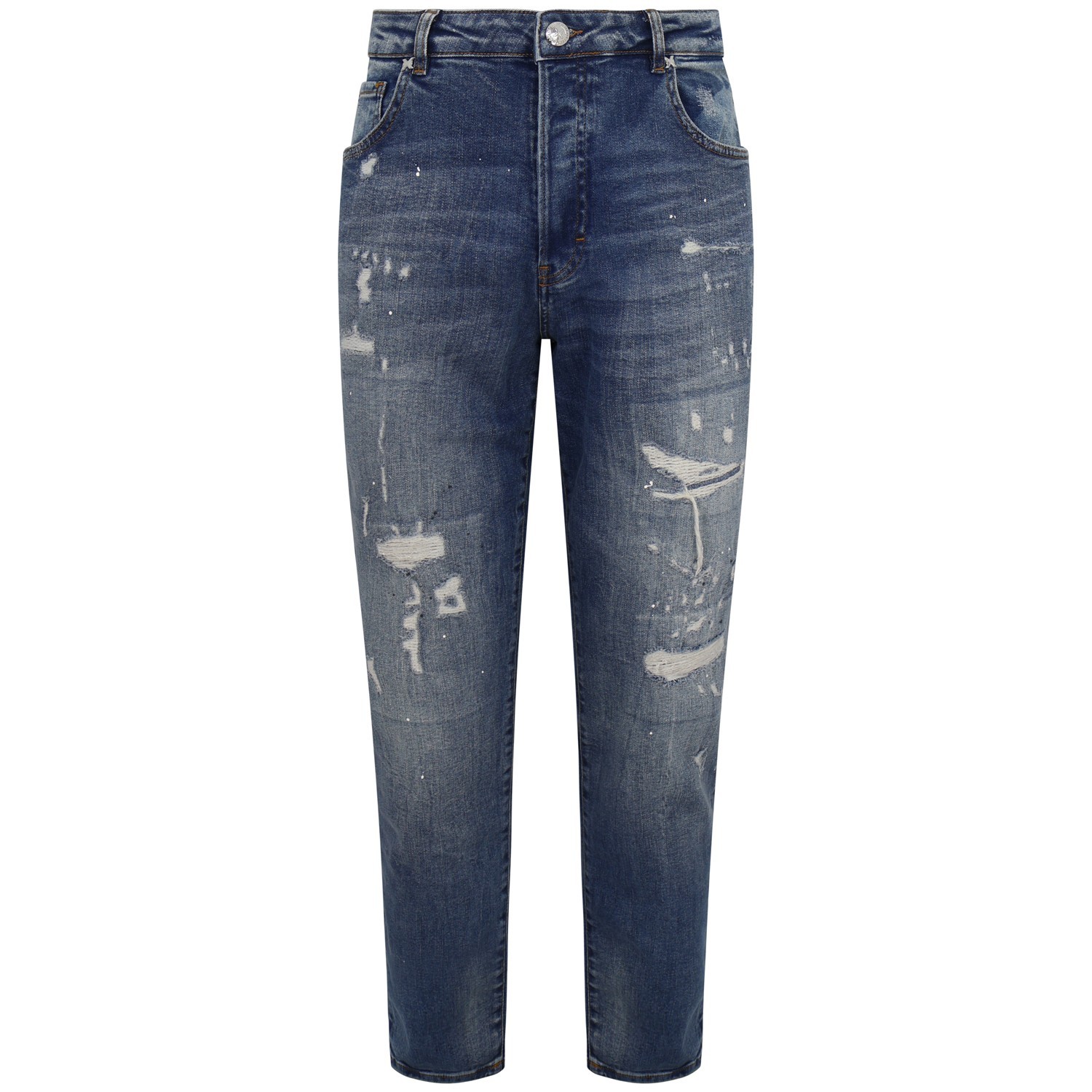 Jeans con rotture per uomo
