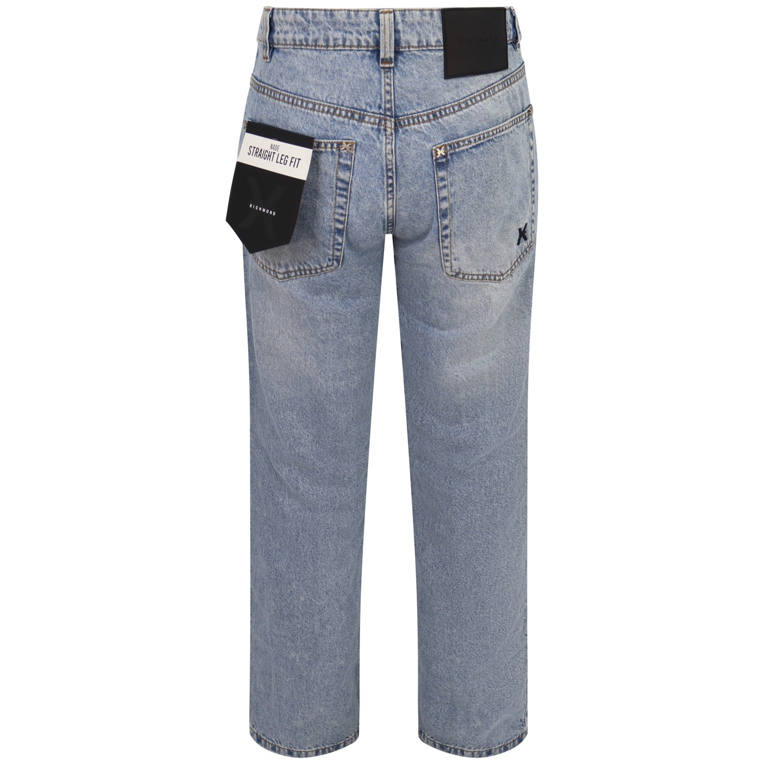 Jeans blu per uomo 2