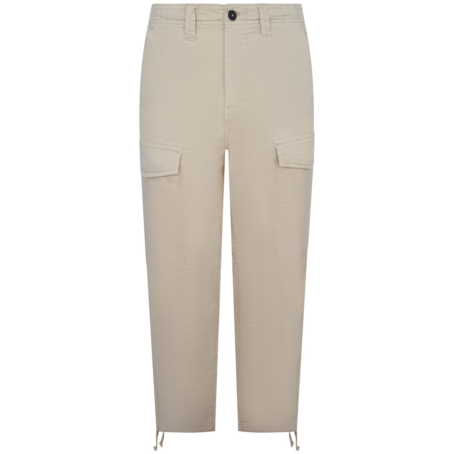 Pantalone beige con tasconi per uomo