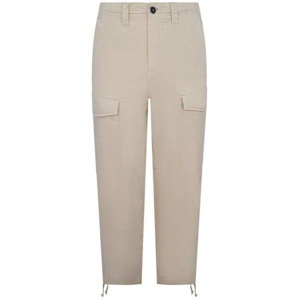 Pantalone beige con tasconi per uomo