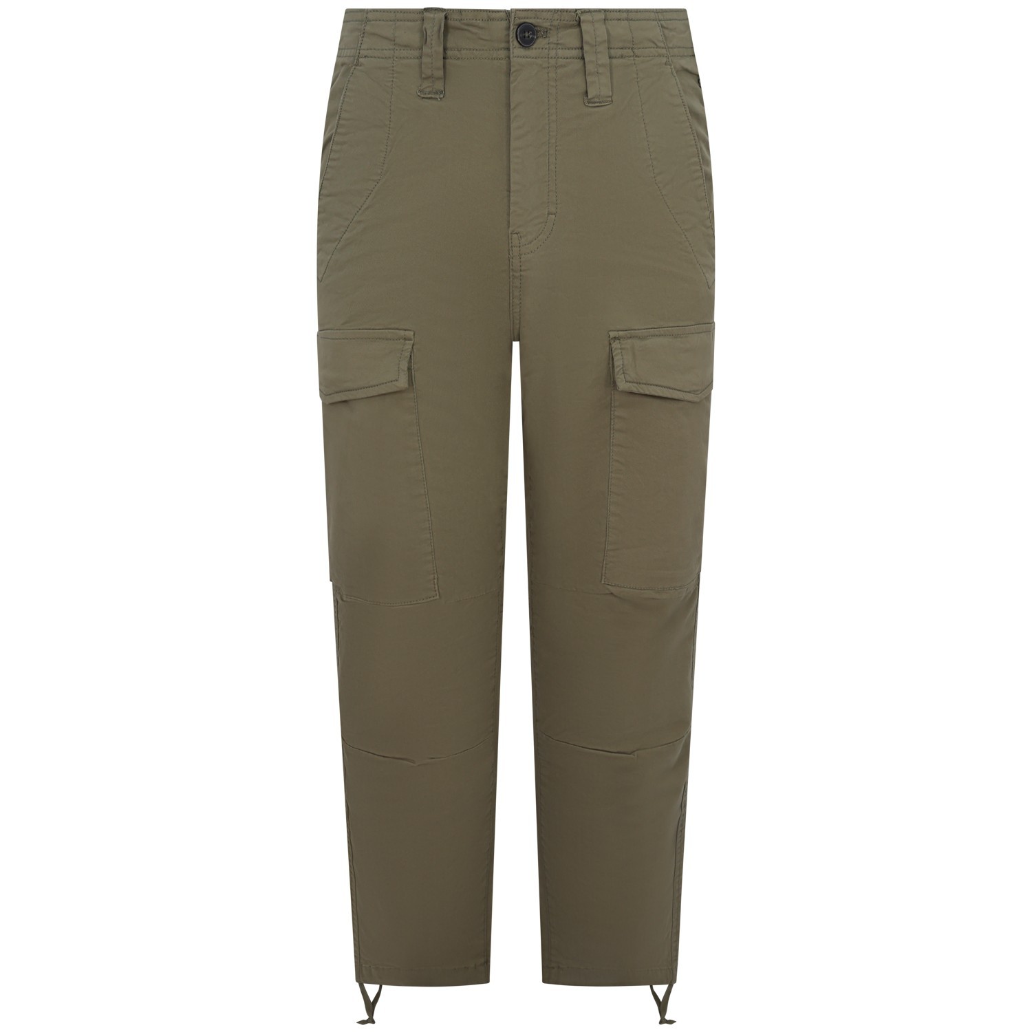 Pantalone verde con tasconi per uomo