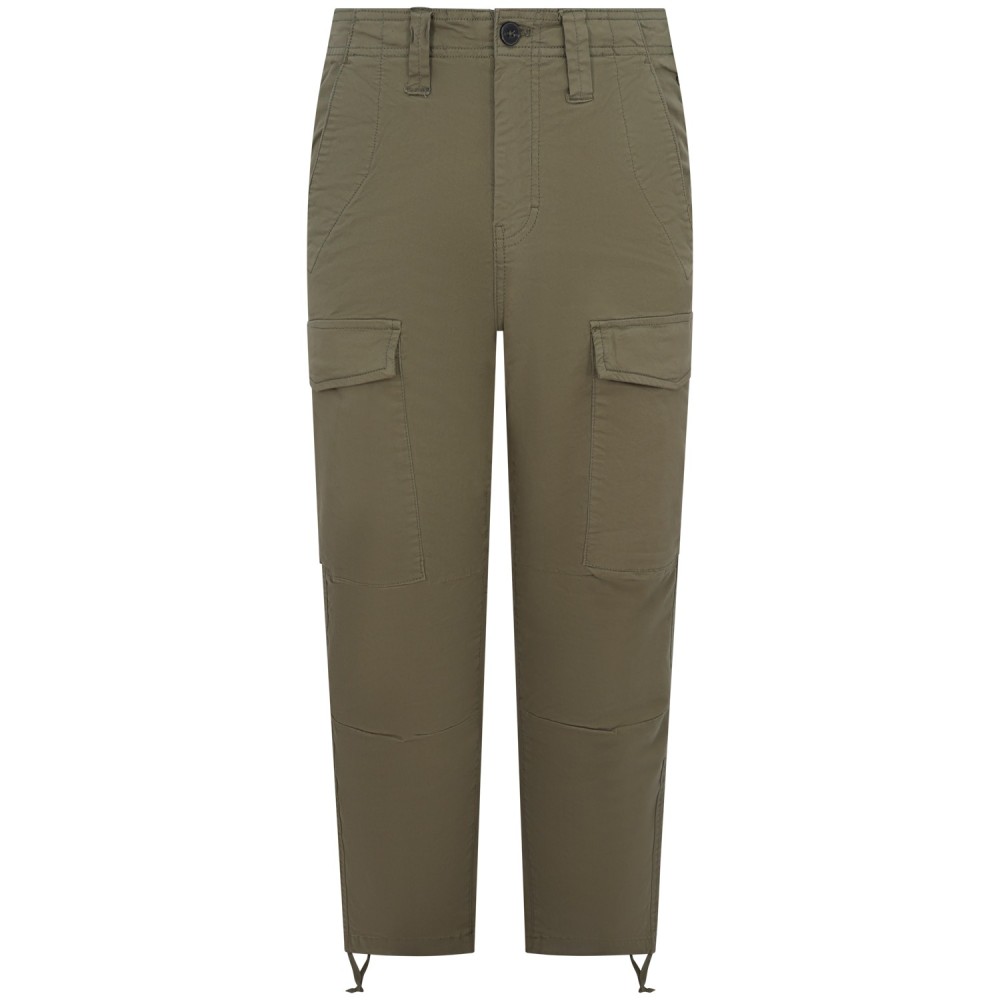 Pantalone verde con tasconi per uomo