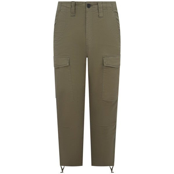 Pantalone verde con tasconi per uomo