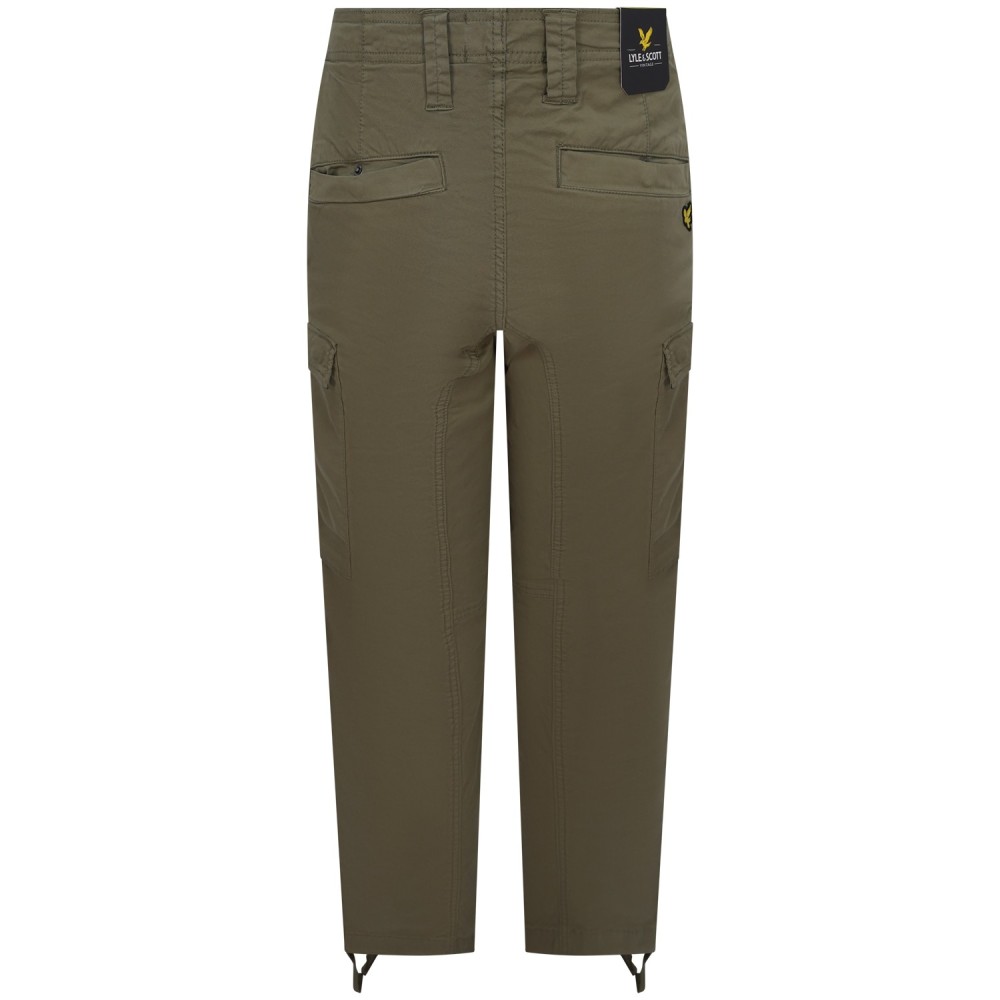 Pantalone verde con tasconi per uomo