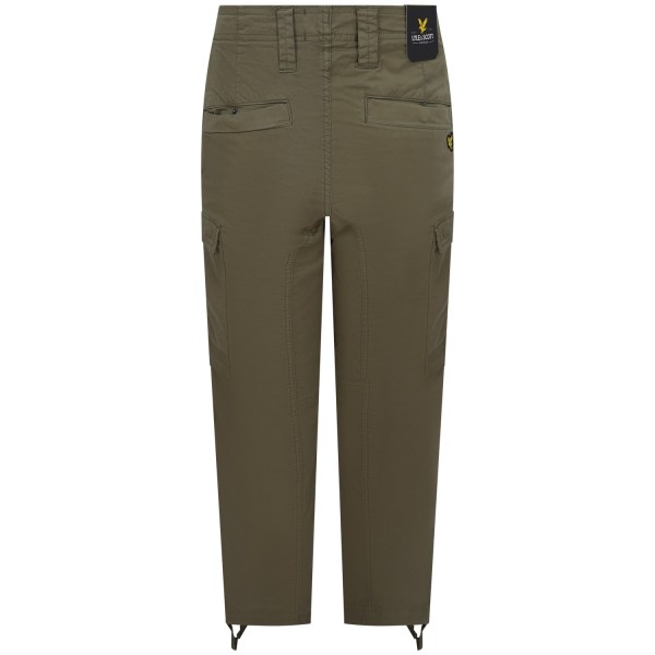 Pantalone verde con tasconi per uomo